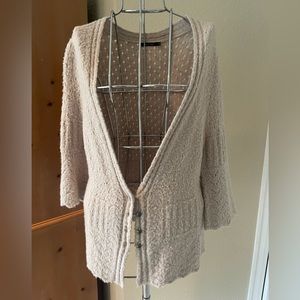 Nic+Zoe button front sweater